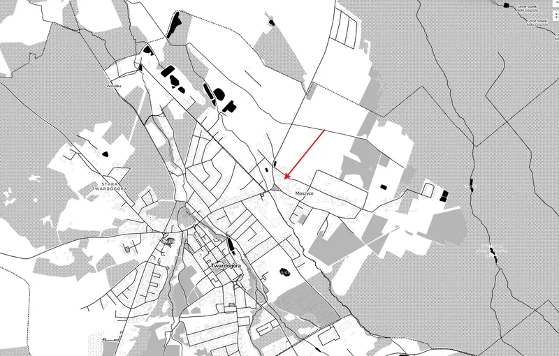 Mapa dojazdu do firmy Janiak Meble w Moszyce 23B, 56-416 Twardogóra. Kliknij aby otworzyć interaktywną mapę w Google Maps.